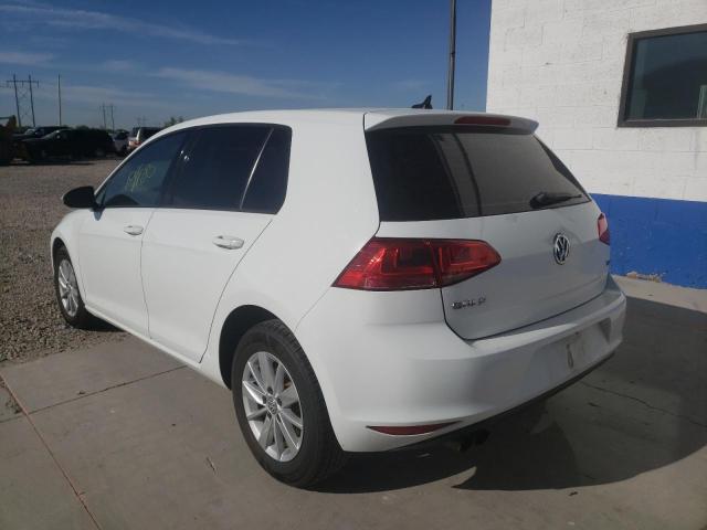 Photo 3 from auction – 2015 VOLKSWAGEN GOLF with VIN 3VW217AU7FM076995