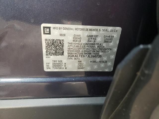 Photo 10 from auction – 2018 GMC TERRAIN SL with VIN 3GKALTEV7JL390735