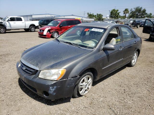 Photo 2 from auction – 2004 KIA SPECTRA LX with VIN KNAFE122145053313