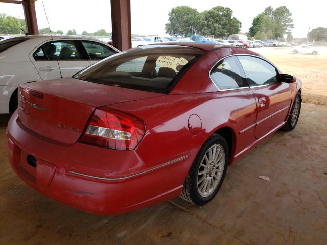 Photo 4 from auction – 2004 CHRYSLER SEBRING LI with VIN 4C3AG52H34E153452
