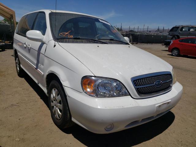 KIA SEDONA EX 2005 with VIN KNDUP132556764401 - Photo from auction