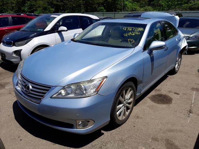 Photo 2 from auction – 2011 LEXUS ES 350 with VIN JTHBK1EG2B2448146