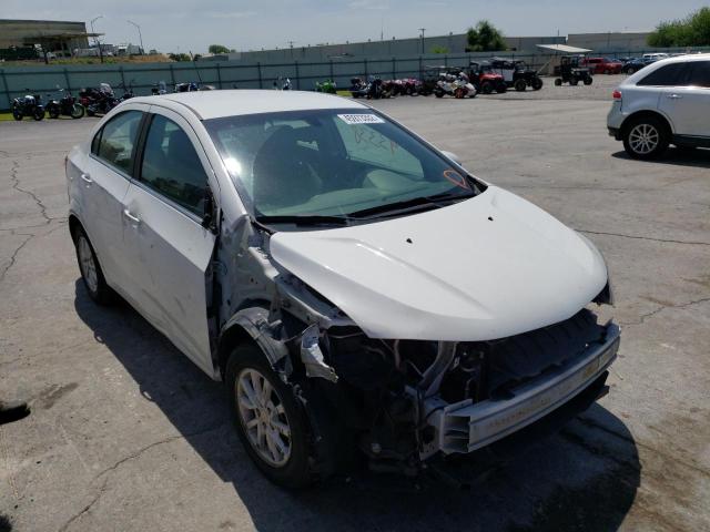 CHEVROLET SONIC LT 2017 with VIN 1G1JD5SHXH4131748 - Photo from auction