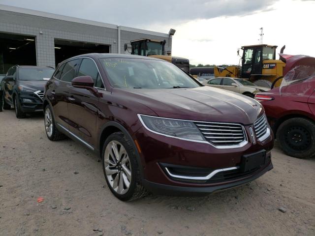 LINCOLN MKX RESERV 2017 with VIN 2LMPJ8LP6HBL19268 - Photo from auction