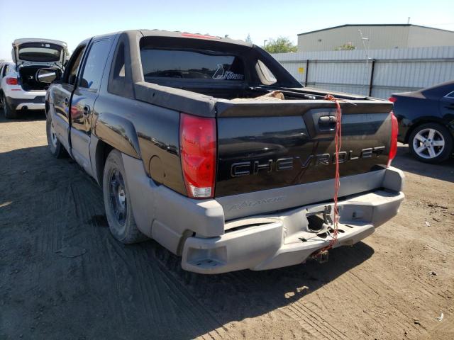 Photo 3 from auction – 2002 CHEVROLET AVALANCHE with VIN 3GNEC13T92G276191