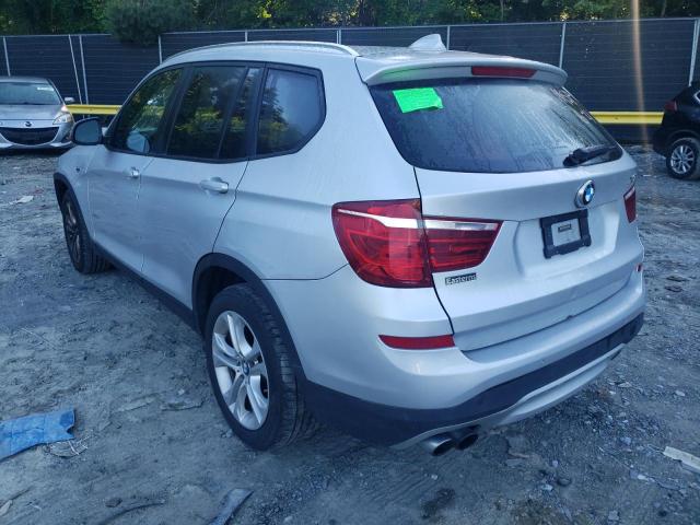 Photo 3 from auction – 2016 BMW X3 XDRIVE3 with VIN 5UXWX7C57G0K36756
