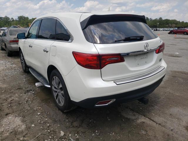 Photo 3 from auction – 2015 ACURA MDX TECHNO with VIN 5FRYD4H48FB018678