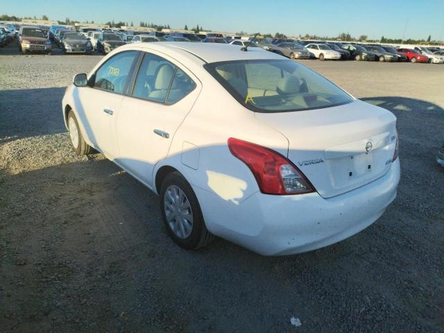 Photo 3 from auction – 2012 NISSAN VERSA S with VIN 3N1CN7AP9CL804004