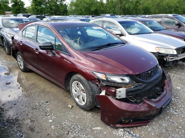 HONDA CIVIC LX 2015 with VIN 2HGFB2F51FH508048 - Photo from auction
