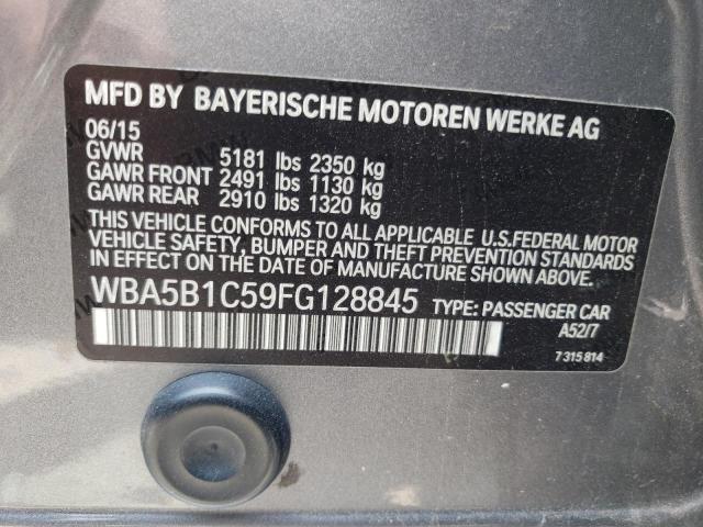 Zdjęcie 10 z aukcji – 2015 BMW 535 I z VIN WBA5B1C59FG128845