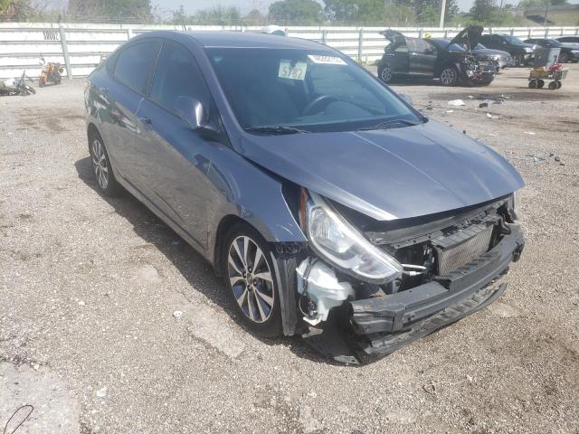 HYUNDAI ACCENT SE 2017 with VIN KMHCT4AE8HU318874 - Photo from auction