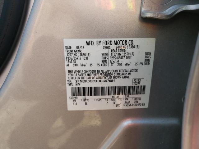 صورة رقم 10 من المزاد - 2013 FORD EDGE SE مع VIN 2FMDK3GCXDBC57681