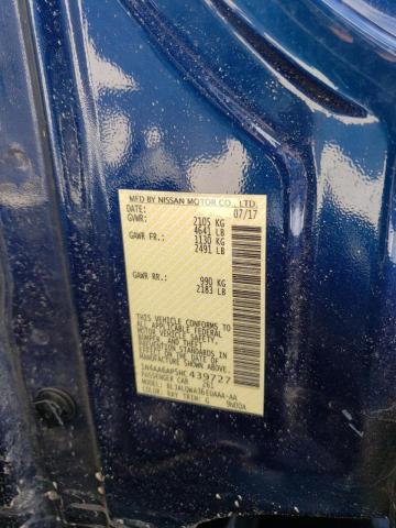 Photo 10 from auction – 2017 NISSAN MAXIMA 3.5 with VIN 1N4AA6AP5HC439727