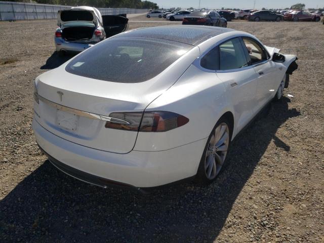 Photo 4 from auction – 2012 TESLA MODEL S with VIN 5YJSA1DP8CFS00438