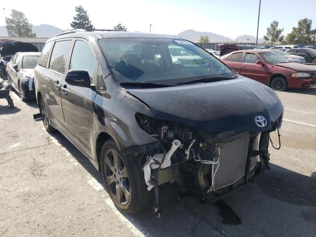TOYOTA SIENNA SE 2017 with VIN 5TDXZ3DC4HS843119 - Photo from auction