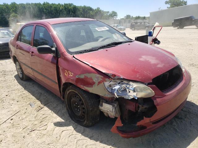 TOYOTA COROLLA CE 2005 with VIN JTDBR32E752052102 - Photo from auction