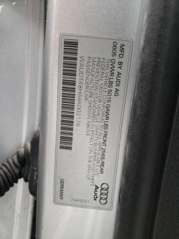 Photo 10 from auction – 2006 AUDI A4 QUATTRO with VIN WAUDT48H66K002176