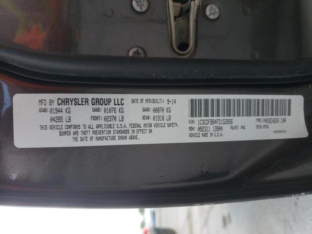 Photo 10 from auction – 2015 DODGE DART SXT with VIN 1C3CDFBB4FD152856