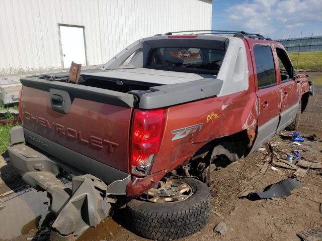 Photo 4 from auction – 2002 CHEVROLET AVALANCHE with VIN 3GNEK13T22G282613