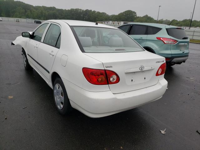 Photo 3 from auction – 2003 TOYOTA COROLLA CE with VIN JTDBR32E630002865