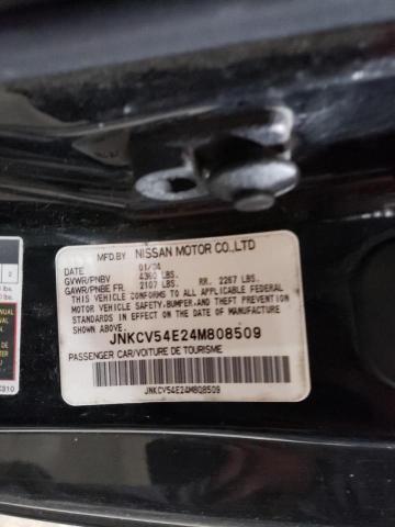 Photo 10 from auction – 2004 INFINITI G35 with VIN JNKCV54E24M808509
