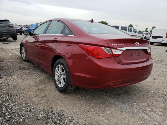 Photo 3 from auction – 2012 HYUNDAI SONATA GLS with VIN 5NPEB4AC6CH397379
