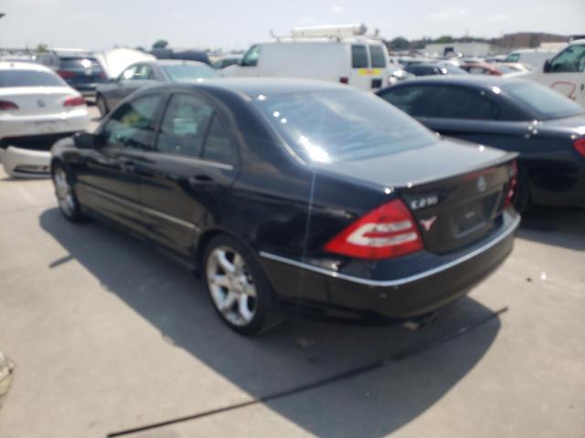 Photo 3 from auction – 2007 MERCEDES-BENZ C 230 with VIN WDBRF52H87F936220
