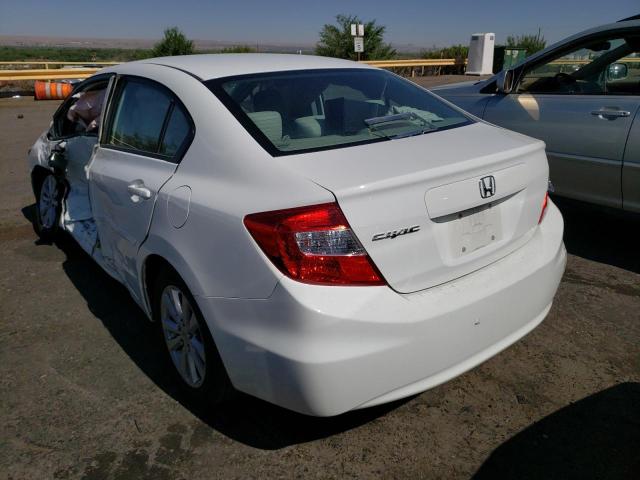 Photo 3 from auction – 2012 HONDA CIVIC EX with VIN 2HGFB2F86CH590512