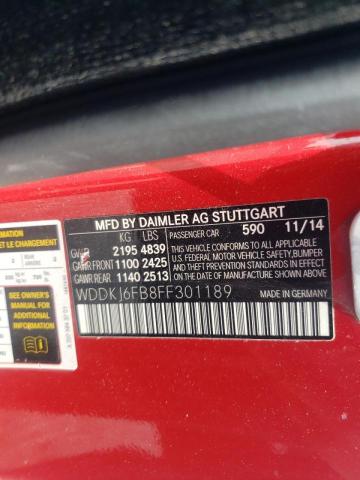 Photo 10 from auction – 2015 MERCEDES-BENZ E 400 with VIN WDDKJ6FB8FF301189