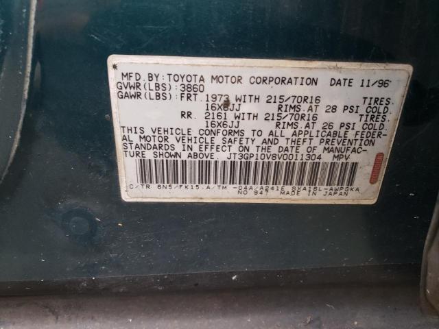Photo 10 from auction – 1997 TOYOTA RAV4 with VIN JT3GP10V8V0011304