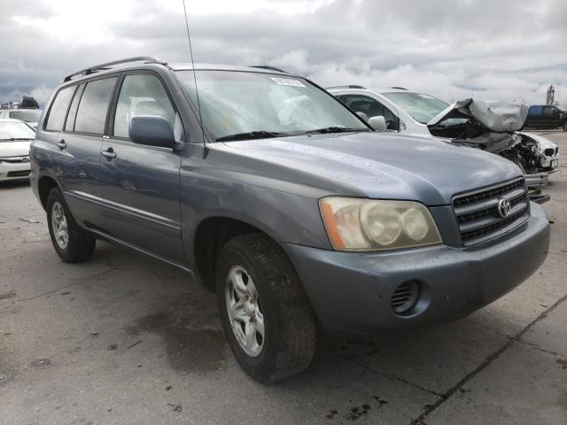 TOYOTA HIGHLANDER 2002 with VIN JTEGD21A520033533 - Photo from auction