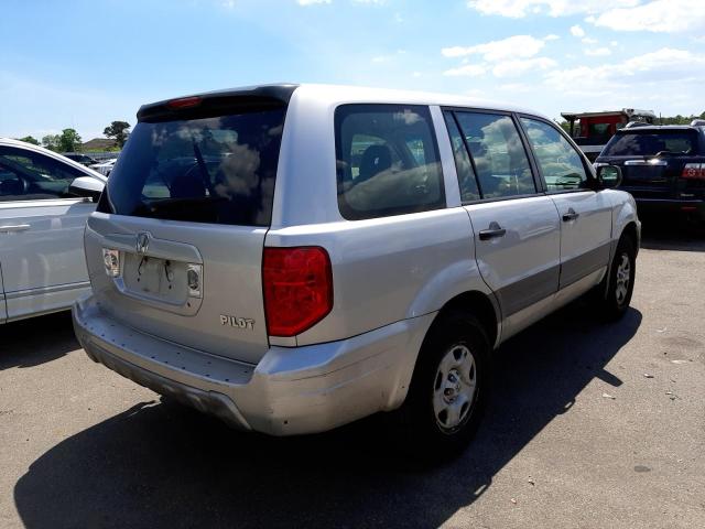 Photo 4 from auction – 2004 HONDA PILOT LX with VIN 2HKYF18124H525929
