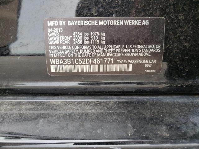 Photo 10 from auction – 2013 BMW 320 I with VIN WBA3B1C52DF461771