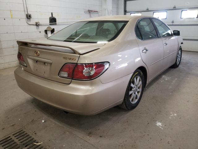 Photo 4 from auction – 2002 LEXUS ES 300 with VIN JTHBF30G420052108