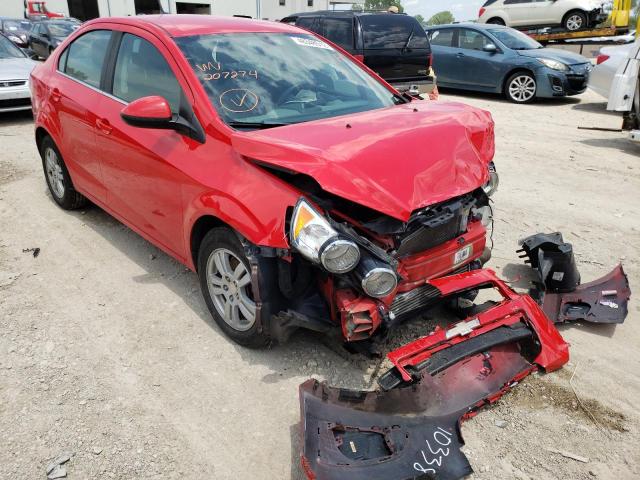 CHEVROLET SONIC LT 2014 with VIN 1G1JC5SB7E4207274 - Photo from auction