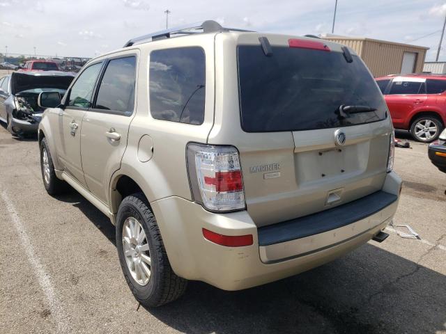 Photo 3 from auction – 2010 MERCURY MARINER PR with VIN 4M2CN8H78AKJ25441
