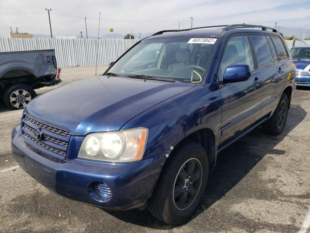 Photo 2 from auction – 2002 TOYOTA HIGHLANDER with VIN JTEHF21A120050456