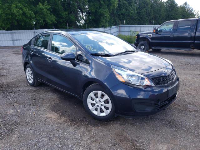 KIA RIO LX 2015 with VIN KNADM4A34F6469584 - Photo from auction