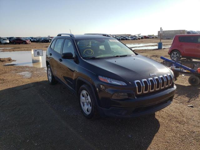 JEEP CHEROKEE S 2015 with VIN 1C4PJLAS6FW707705 - Photo from auction
