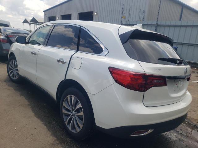 Photo 3 from auction – 2016 ACURA MDX TECHNO with VIN 5FRYD3H45GB002496