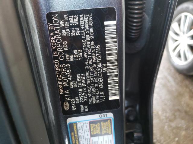 Photo 10 from auction – 2021 KIA SELTOS S with VIN KNDEUCA20M7157746