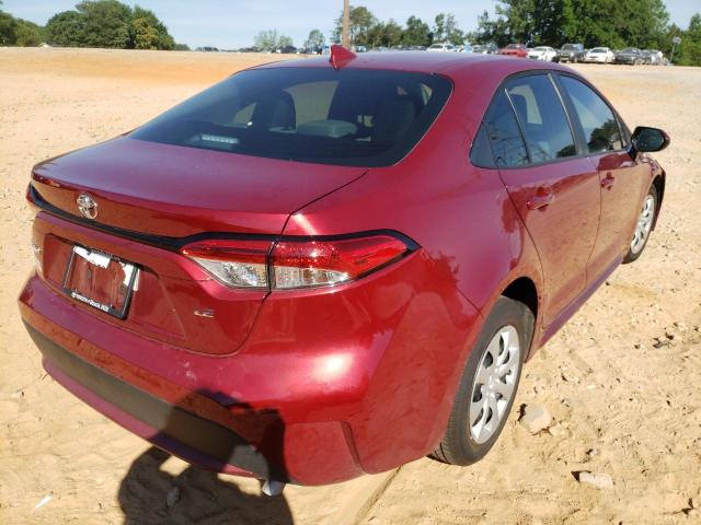 Photo 4 from auction – 2022 TOYOTA COROLLA LE with VIN 5YFEPMAE2NP318881