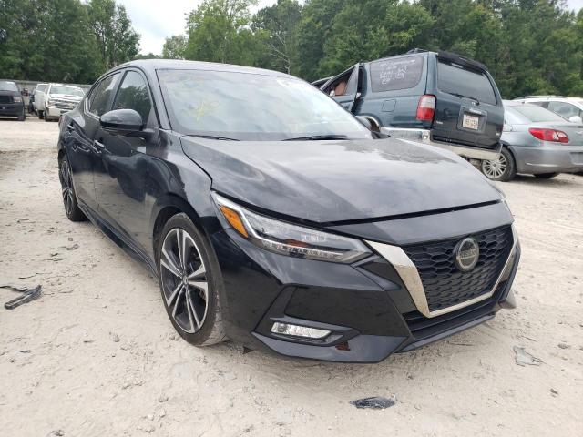 NISSAN SENTRA SR 2020 with VIN 3N1AB8DVXLY283118 - Photo from auction