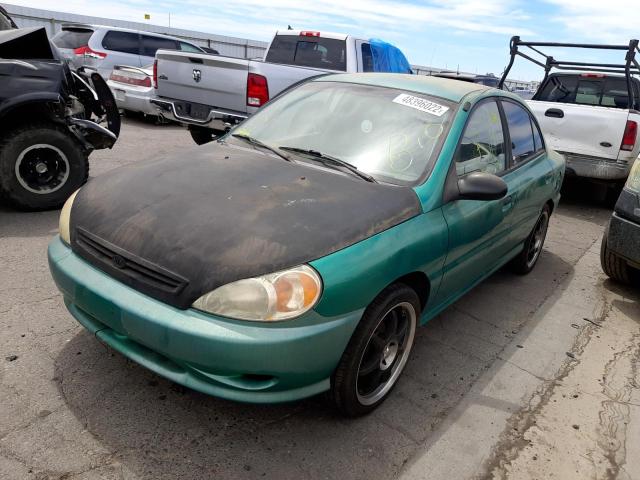 Photo 2 from auction – 2001 KIA RIO with VIN KNADC123516078940