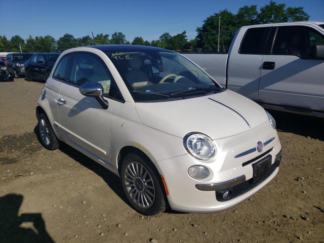 FIAT 500 LOUNGE 2013 with VIN 3C3CFFCR1DT515949 - Photo from auction