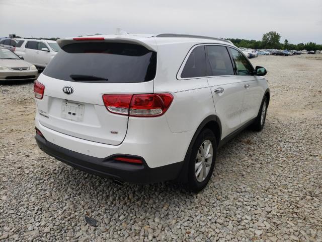 Photo 4 from auction – 2016 KIA SORENTO LX with VIN 5XYPG4A38GG045802