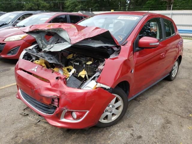 Photo 2 from auction – 2015 MITSUBISHI MIRAGE ES with VIN ML32A4HJ7FH043239