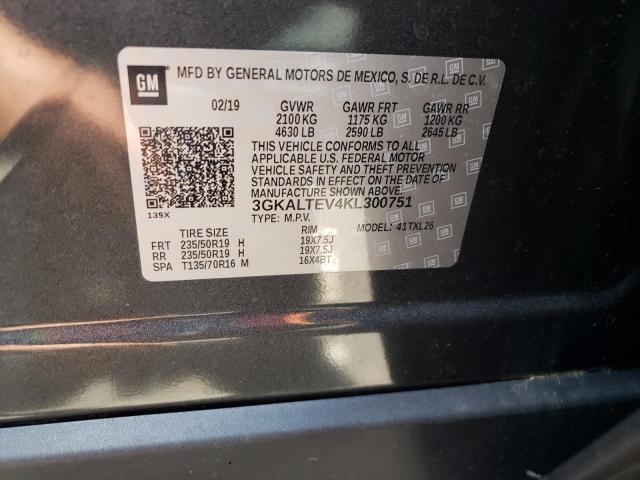 Photo 10 from auction – 2019 GMC TERRAIN SL with VIN 3GKALTEV4KL300751