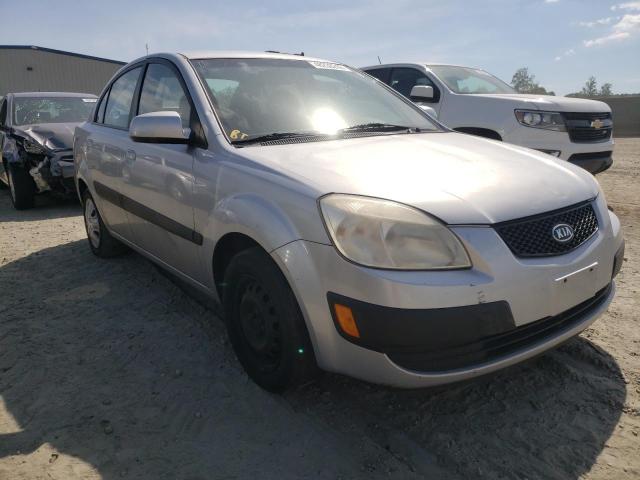 KIA RIO BASE 2007 with VIN KNADE123576259992 - Photo from auction