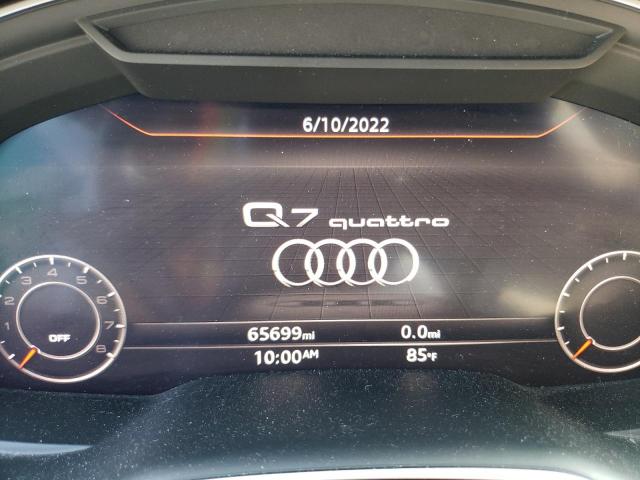 Photo 8 from auction – 2018 AUDI Q7 PREMIUM with VIN WA1LHAF70JD019300